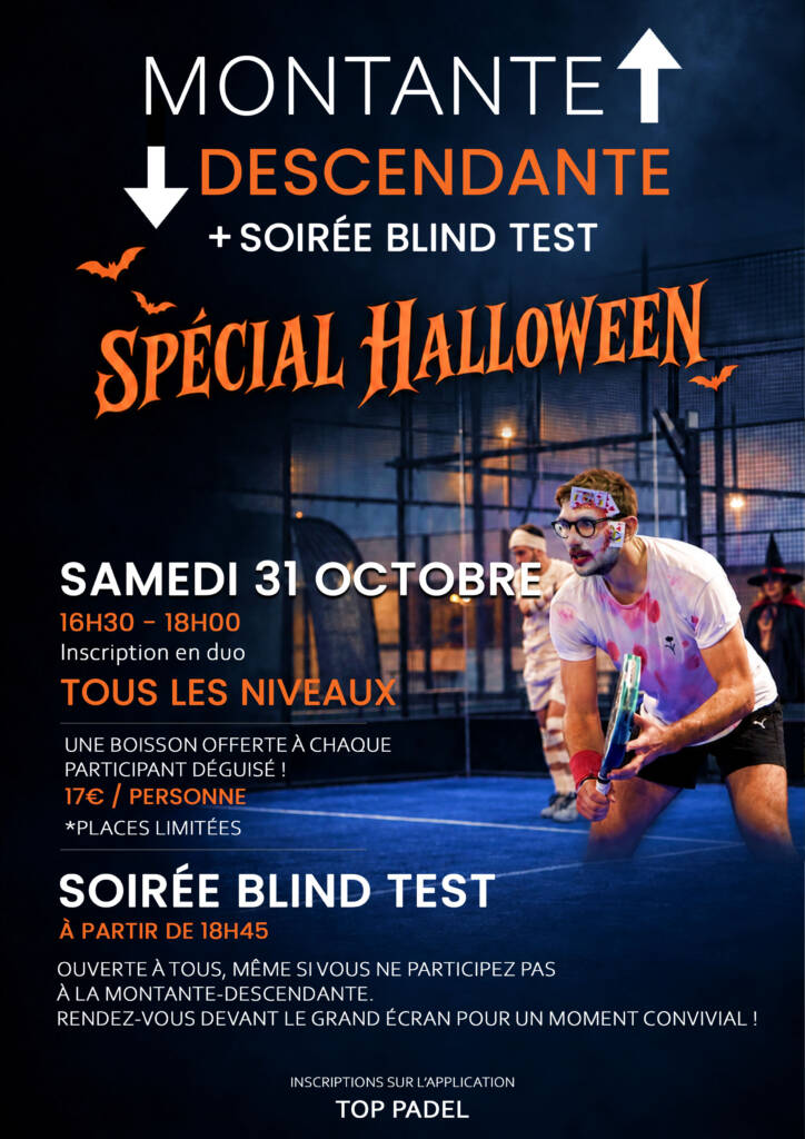 montante descendante halloween le 31 octobre venez deguisé